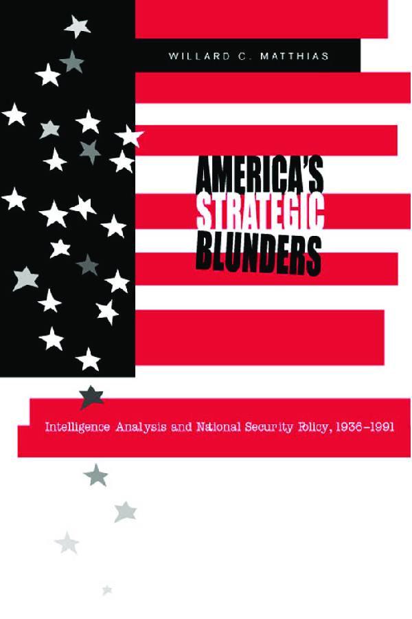 America's Strategic Blunders